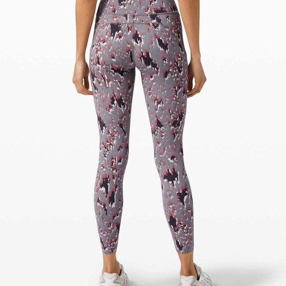 Lululemon Fast and Free High-Rise Tight 28 Floral Flux Multi - Picture 2 of 5
